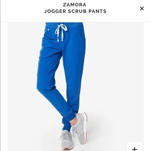 Figs Zamora Jogger Scrub Pants Royal Blue